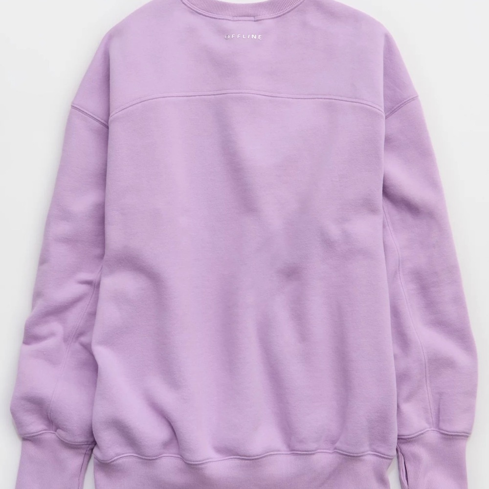 aerie offline lively lilac cloud fleece